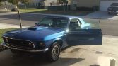 1st generation classic blue 1969 Ford Mustang For Sale