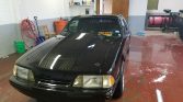 3rd generation black 1990 Ford Mustang LX For Sale