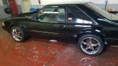 3rd generation black 1990 Ford Mustang LX For Sale