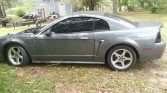 4th generation gray 2000 Ford Mustang GT 5spd For Sale