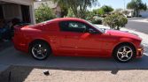 5th gen red 2005 Ford Mustang Roush Stage 1 4.6L V8 For Sale