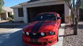 5th gen red 2005 Ford Mustang Roush Stage 1 4.6L V8 For Sale