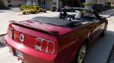 Candy Apple Red 2008 Ford Mustang GT CS convertible For Sale