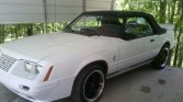 3rd gen white 1984 Ford Mustang GT350 5.0 5spd For Sale