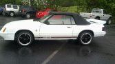 3rd gen white 1984 Ford Mustang GT350 5.0 5spd For Sale