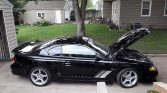 4th gen black 1998 Ford Mustang Saleen S281 GT For Sale
