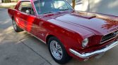 Candy Apple Red 1966 Ford Mustang Coupe Restomod For Sale