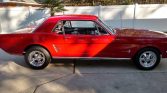 Candy Apple Red 1966 Ford Mustang Coupe Restomod For Sale