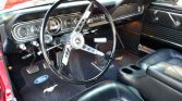 Candy Apple Red 1966 Ford Mustang Coupe Restomod For Sale