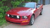 Dark red 2006 Ford Mustang GT convertible automatic For Sale