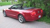 Dark red 2006 Ford Mustang GT convertible automatic For Sale