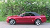 Dark red 2006 Ford Mustang GT convertible automatic For Sale