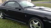 4th gen black 1997 Ford Mustang SVT Cobra convertible For Sale