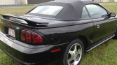 4th gen black 1997 Ford Mustang SVT Cobra convertible For Sale