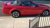 5th gen red 2005 Ford Mustang GT V8 convertible For Sale