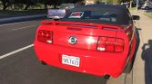 5th gen red 2005 Ford Mustang GT V8 convertible For Sale