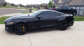 6th gen black 2015 Ford Mustang Ecoboost 6spd For Sale