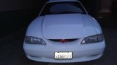 4th gen white 1998 Ford Mustang project V6 3.8L For Sale