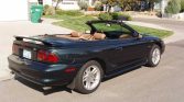 Pacific Green 1998 Ford Mustang GT convertible For Sale