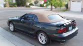 Pacific Green 1998 Ford Mustang GT convertible For Sale
