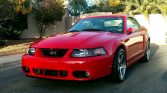 Torch Red 2003 Ford Mustang Cobra SVT convertible For Sale