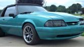 Calypso Green 1992 Ford Mustang convertible 5.0 V8 For Sale