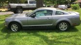 5th generation gray 2007 Ford Mustang V6 automatic For Sale