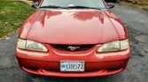 4th generation red 1994 Ford Mustang automatic For Sale