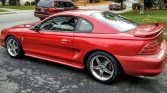 4th generation red 1994 Ford Mustang automatic For Sale