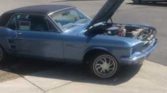 1st gen classic blue 1967 Ford Mustang automatic For Sale