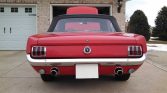 Rangoon Red 1965 Ford Mustang convertible automatic For Sale