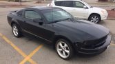 5th generation black 2005 Ford Mustang 2DR coupe For Sale