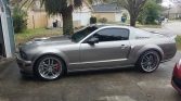5th gen Vapor Silver 2008 Ford Mustang 620 WHP For Sale