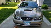 4th generation gray 2002 Ford Mustang automatic For Sale