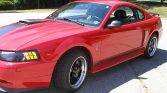 Torch Red Clearcoat 2003 Ford Mustang Mach 1 5spd For Sale