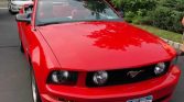 Red 2006 Ford Mustang GT Premium convertible For Sale