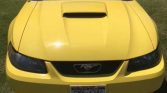 Yellow 2003 Ford Mustang GT 5spd convertible For Sale
