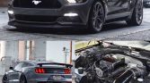 6th gen black 2015 Ford Mustang GT Premium 600 whp For Sale