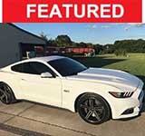 6th gen white 2015 Ford Mustang GT Premium 5.0L V8 For Sale