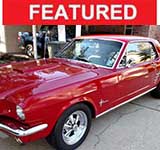 Candy Apple Red 1966 Ford Mustang Coupe Restomod For Sale
