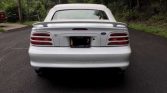 White 1995 Ford Mustang GT convertible 5spd V8 For Sale