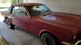 1st generation classic red 1966 Ford Mustang 302 For Sale