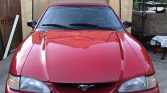 Red 1998 Ford Mustang GT convertible V8 automatic For Sale