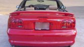 Red 1998 Ford Mustang GT convertible V8 automatic For Sale