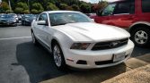 White 2012 Ford Mustang Premium V6 automatic For Sale