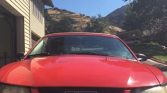 4th gen red 2004 Ford Mustang convertible automatic For Sale