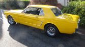 1st gen yellow 1965 Ford Mustang V8 automatic For Sale