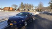 6th generation blue 2016 Ford Mustang V6 low miles For Sale