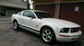 5th generation white 2007 Ford Mustang automatic V6 For Sale