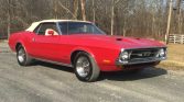 1st gen classic red 1972 Ford Mustang convertible For Sale